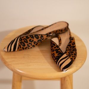 Animal Print Flats